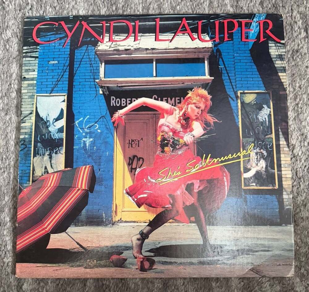 Cyndi Lauper - She's So Unusual Vinyl LP Record Album